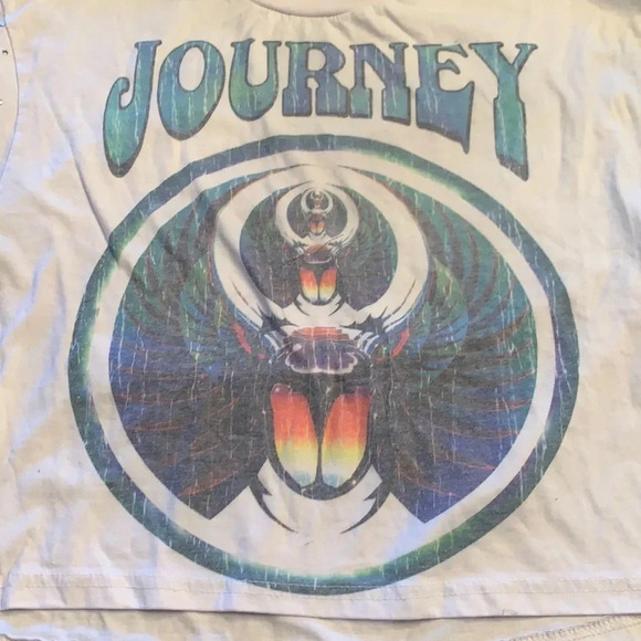 Journey Embellished Band Tee Shirt - Picture 1 of 8